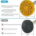 Adjustable Ladder Stabilizer with Anti-Slip Feet