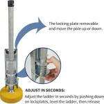 Adjustable Ladder Stabilizer with Anti-Slip Feet