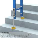 Adjustable Ladder Stabilizer with Anti-Slip Feet