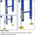 Adjustable Ladder Stabilizer with Anti-Slip Feet