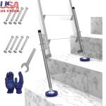 Adjustable Anti-Slip Ladder Levelers for Stairs