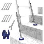 Adjustable Anti-Slip Ladder Levelers for Stairs