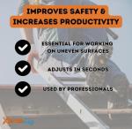 Xtenda-Leg Ladder Leveling System for Uneven Surfaces