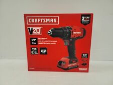 CRAFTSMAN V20 Cordless Drill/Driver Kit, 1/2 inch