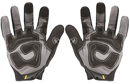 Ironclad GUG-04-L Utility Gloves, Black, Large