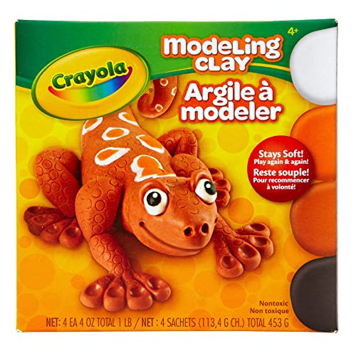 Crayola Non-Drying Modeling Clay Assorted Colors 1lb