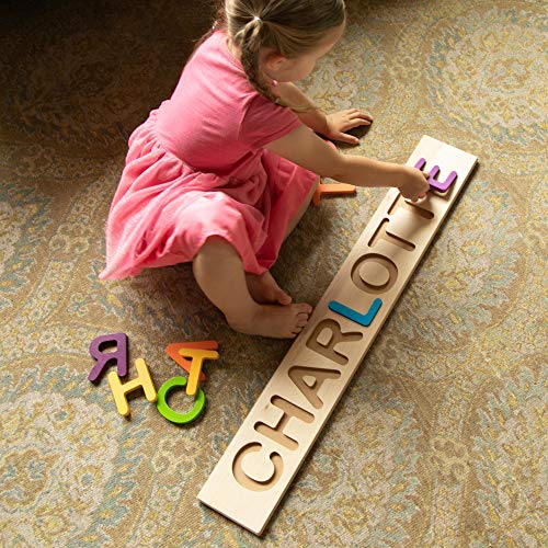 Wooden Personalized Name Puzzle - 9 Letters Limit