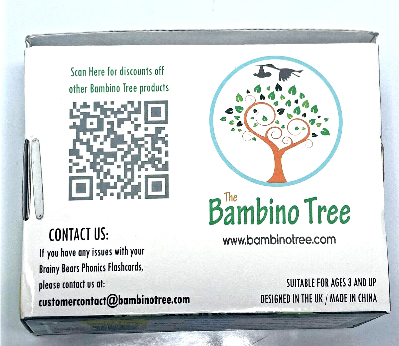 Bambino Tree Phonics Flash Cards: Learn to Read