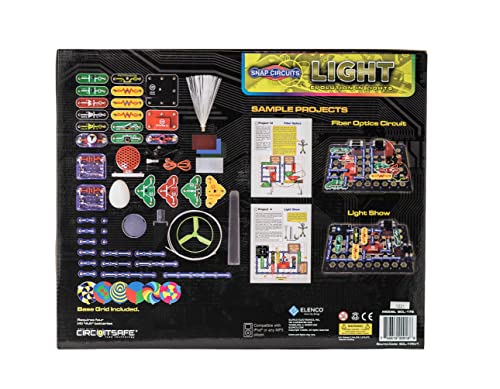 Snap Circuits LIGHT Exploration Kit | 175+ Exciting STEM Projects
