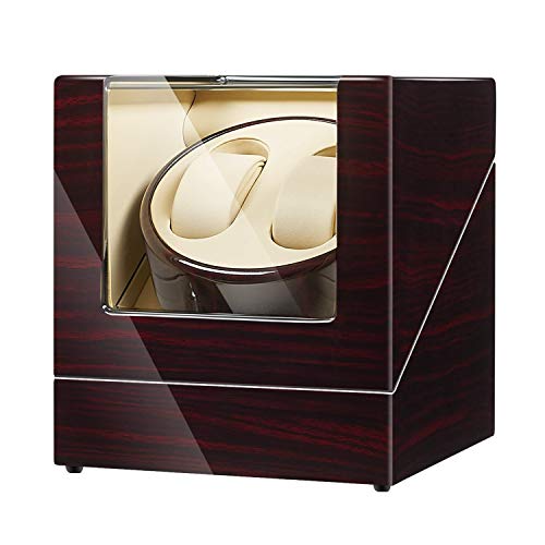 JQueen 2-Watch Winder with Japanese Mabuchi Motor
