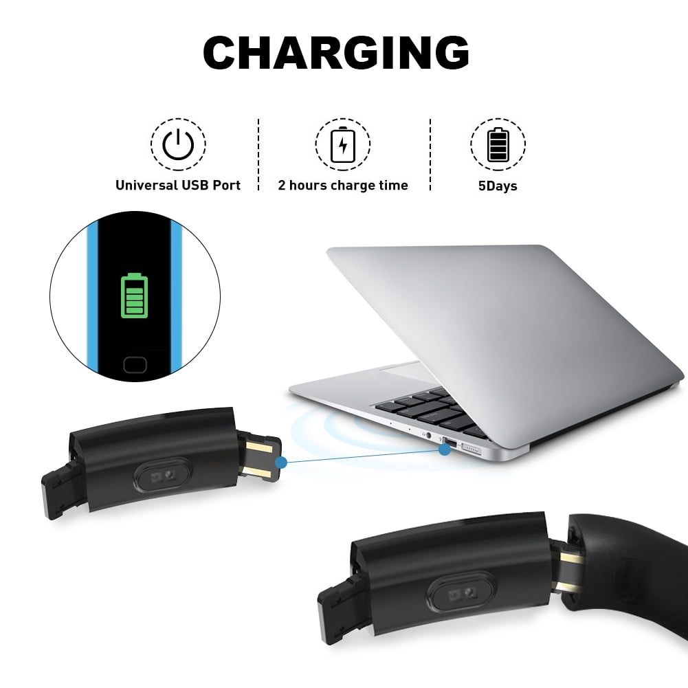 Women's Waterproof Fitness Tracker with Heart Rate Monitor