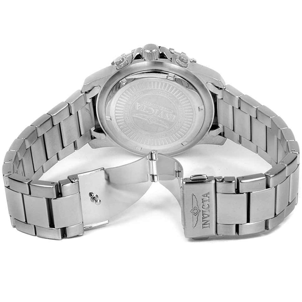 Men's Specialty 6621 Silver Stainless-Steel Swiss Quartz Dress Watch
