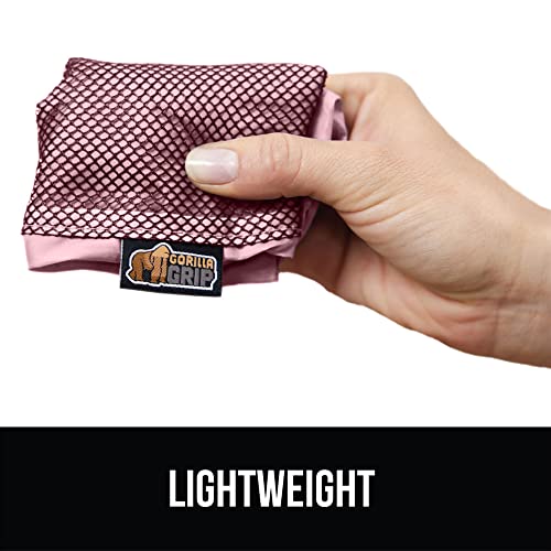 Gorilla Grip 6-Piece Packing Cubes Set - Pink