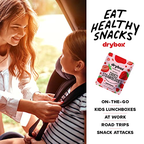 Dried Strawberry Chips - Guilt-Free Snack Packs