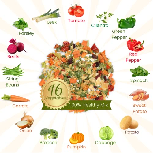 Garden Deluxe Vegetable Soup Mix - 16 Dried Veggies