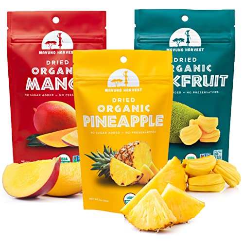 Organic Dried Fruit Variety Pack - 2 Ounce Trio
