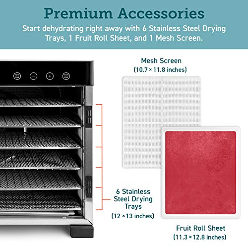 COSORI Dehydrator Fruit Roll Sheets - 2Pack