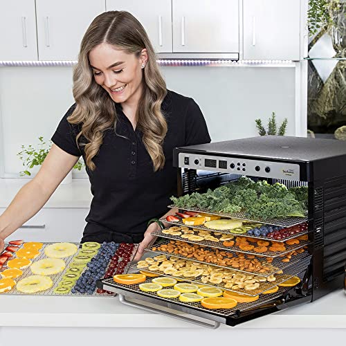 Tribest Supreme Commercial Electric Food Dehydrator, Black
