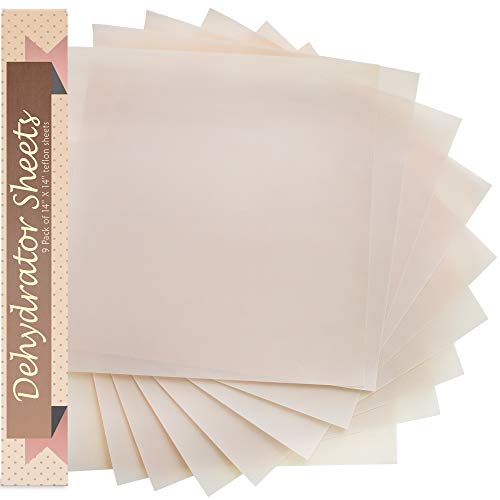 Chuzy Chef 9 Dehydrator Sheets - Non Stick
