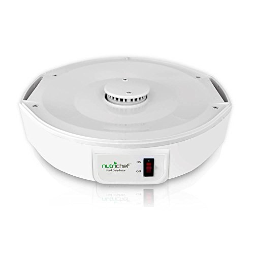 NutriChef Electric Food Dehydrator - Multi-Tier High-Heat Circulation