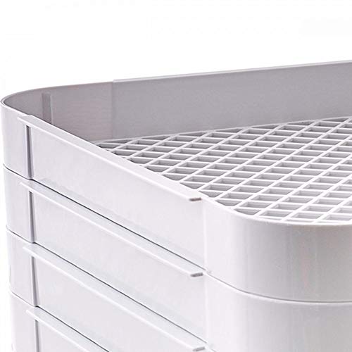 5-Tray Stackable Electric Food Dehydrator with Temperature Control