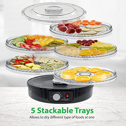 NutriChef Electric Food Dehydrator - Multi-Tier Preserver