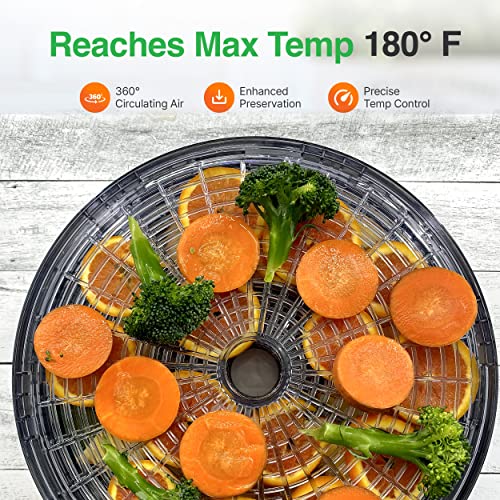 NutriChef Electric Food Dehydrator - Multi-Tier Preserver