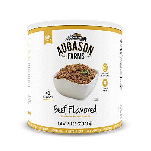 Beef Flavored Vegetarian Meat Substitute – 2.5 lbs