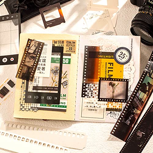 Movie Film Scrapbook Kit with 94pcs Stickers & Frame
