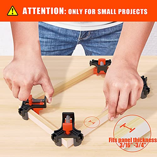 WETOLS 90 Degree Right Angle Woodworking Corner Clamp