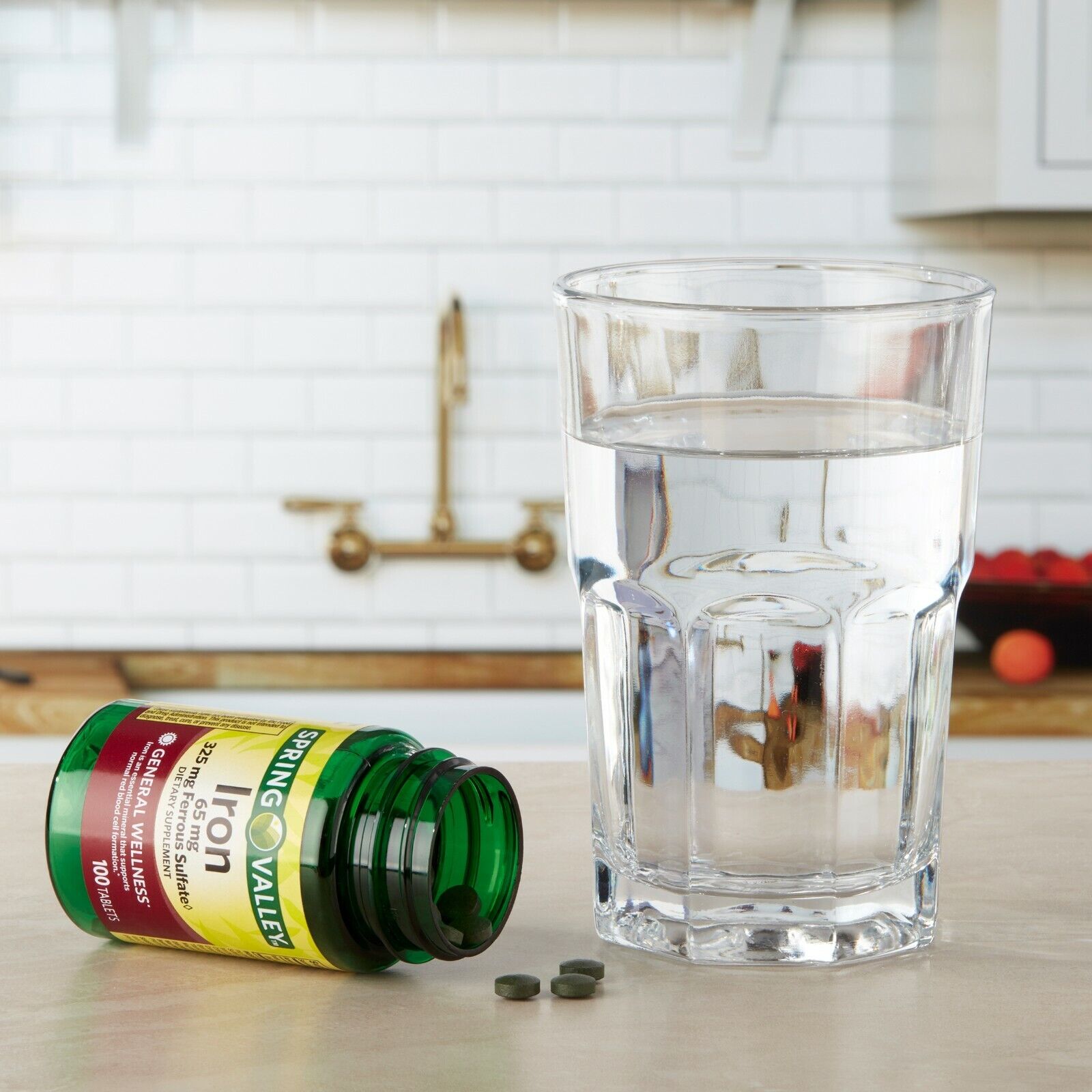 Iron Tablets - Spring Valley Twin Pack 100cnt