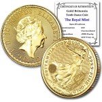 2023 1/10 oz British Gold Britannia Coin