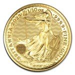2023 1/10 oz British Gold Britannia Coin
