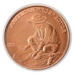 American Prospector 1 oz .999 Copper Round Coin