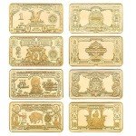 4-Piece US Challenge Gold-Plated Coin Set