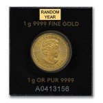 Canadian Gold Maple Leaf Coin – 1 Gram .9999