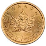 Canadian Gold Maple Leaf 1/10 oz Coin