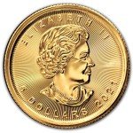 Canadian Gold Maple Leaf 1/10 oz Coin