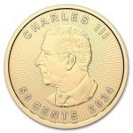 2024 1g Gold Maple Leaf Coin in Assay Card