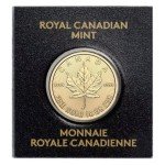 2024 1g Gold Maple Leaf Coin in Assay Card