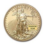 1/10 oz Gold American Eagle Coin with Certificate