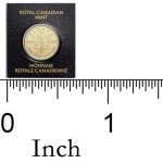 2024 1g Gold Maple Leaf Coin in Assay Card