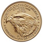 1/10 oz Gold American Eagle Coin with Certificate