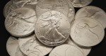 Lot of 5 Silver American Eagle Coins