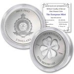 2023 Silver Lucky Clover Coin with Authenticity Certificate