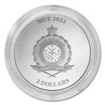 2023 Silver Lucky Clover Coin with Authenticity Certificate
