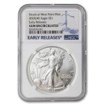 2025 1 oz American Silver Eagle Coin - West Point