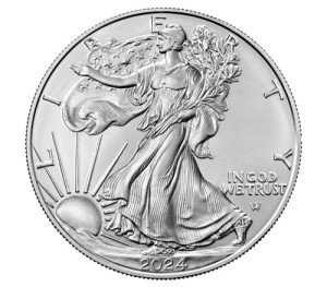 2024 American Silver Eagle 1 oz Bullion Coin