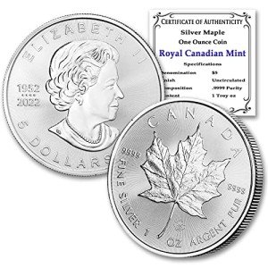 2023 Canadian Maple Leaf 1 oz Silver Coin