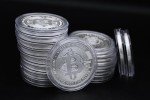2024 1 oz Niue Silver Bitcoin Coin in Capsule